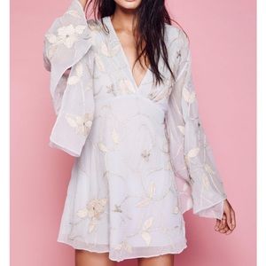 NWOT Free People Take A Chance Mini Dress!